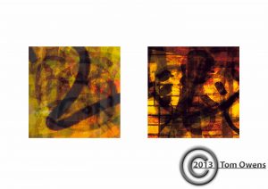 Top 18 layered images, computer and artist perspectives