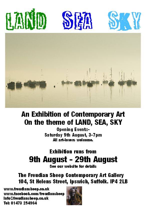 The Freudian Sheep August 2014 Exhibition