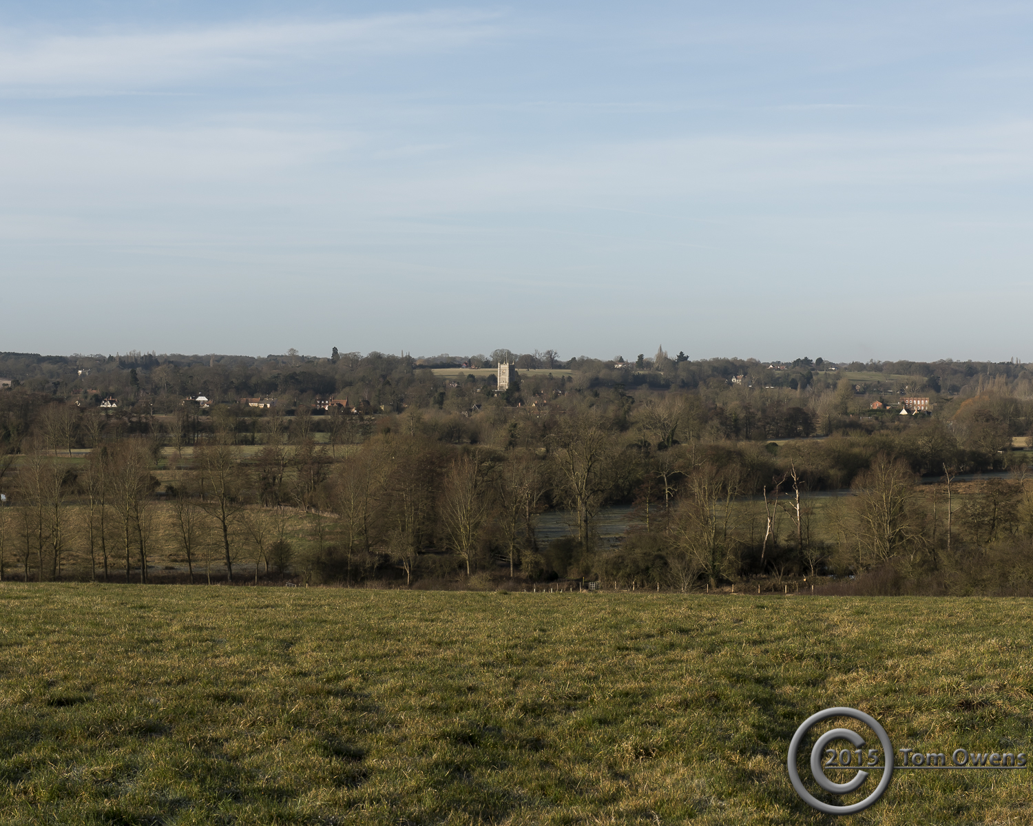 Dedham from East Bergholt