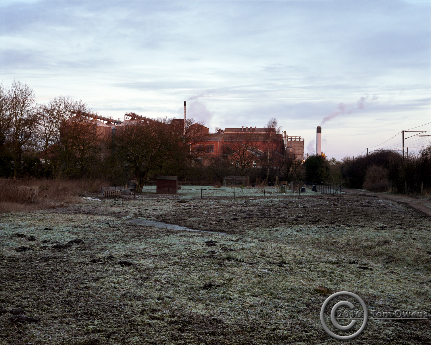 Muntons a few minutes after sunrise